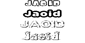 Coloriage Jaoid