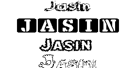 Coloriage Jasin