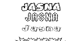 Coloriage Jasna