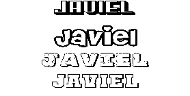 Coloriage Javiel
