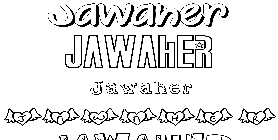 Coloriage Jawaher