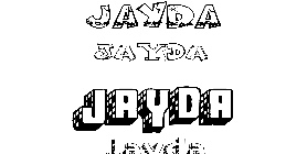 Coloriage Jayda