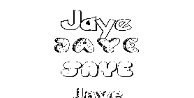 Coloriage Jaye