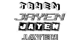 Coloriage Jayen