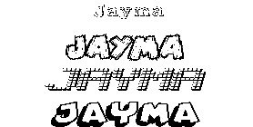Coloriage Jayma