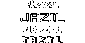 Coloriage Jazil