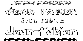 Coloriage Jean-Fabien
