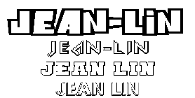 Coloriage Jean-Lin