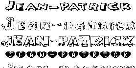 Coloriage Jean-Patrick
