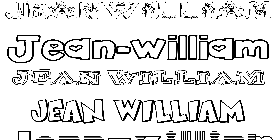 Coloriage Jean-William
