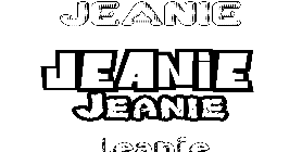 Coloriage Jeanie