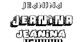 Coloriage Jeanina