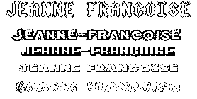 Coloriage Jeanne-Françoise