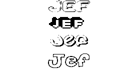 Coloriage Jef