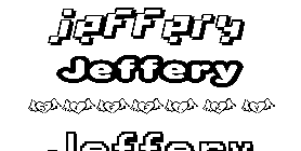 Coloriage Jeffery