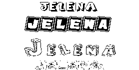 Coloriage Jelena