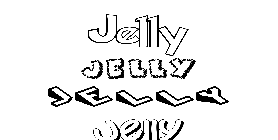 Coloriage Jelly