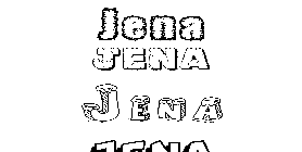 Coloriage Jena