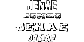Coloriage Jenae