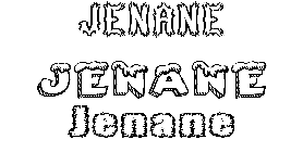 Coloriage Jenane