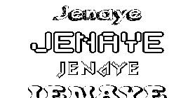 Coloriage Jenaye