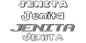 Coloriage Jenita