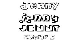 Coloriage Jenny