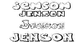 Coloriage Jenson