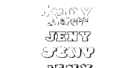 Coloriage Jeny