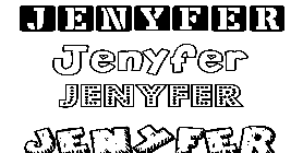 Coloriage Jenyfer