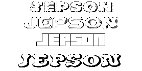 Coloriage Jepson