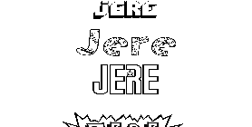 Coloriage Jere