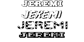Coloriage Jeremi