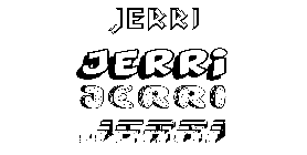 Coloriage Jerri