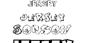 Coloriage Jersey