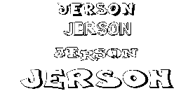 Coloriage Jerson