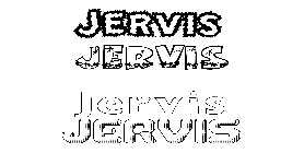 Coloriage Jervis