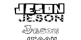 Coloriage Jeson