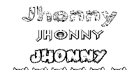 Coloriage Jhonny