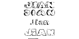 Coloriage Jian