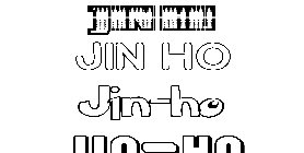 Coloriage Jin-Ho