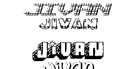 Coloriage Jivan