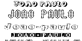 Coloriage Joao-Paulo