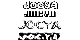 Coloriage Jocya