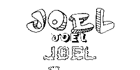 Coloriage Joel