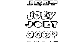 Coloriage Joey