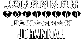 Coloriage Johannah