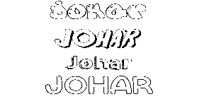 Coloriage Johar