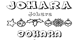 Coloriage Johara