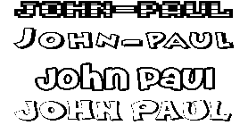 Coloriage John-Paul